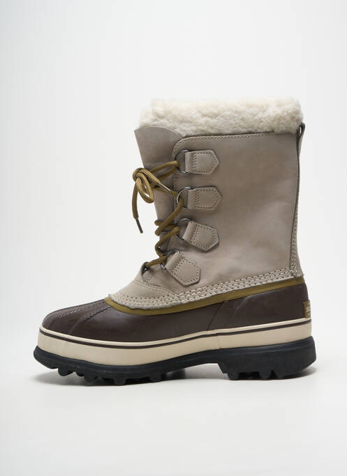 Bottes fourrée talon plat jusqu'à 3cm marron SOREL femme