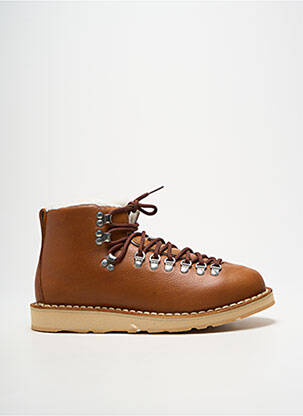 Bottines/boots fourrée talon plat jusqu'à 3cm marron DIEMME femme