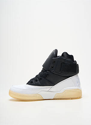 Baskets bout rond bout rond noir PATRICK EWING homme