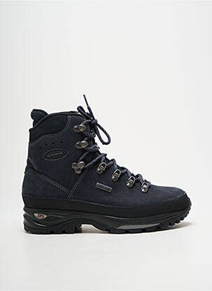 Baskets bout rond talon plat jusqu'à 3cm bleu LOWA femme