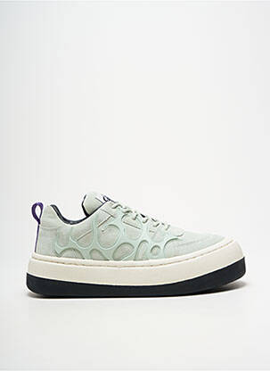 Baskets nubuck talon de 4 à 6cm vert EYTYS femme
