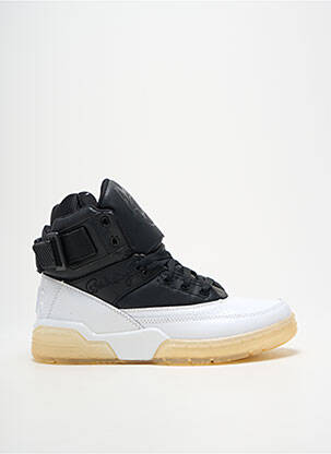 Baskets bout rond bout rond noir PATRICK EWING homme