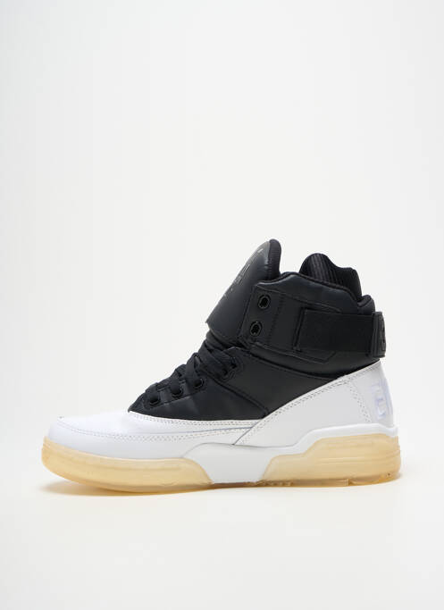 Baskets bout rond bout rond noir PATRICK EWING homme