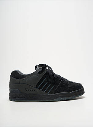 Baskets bout rond bout rond noir GLOBE homme