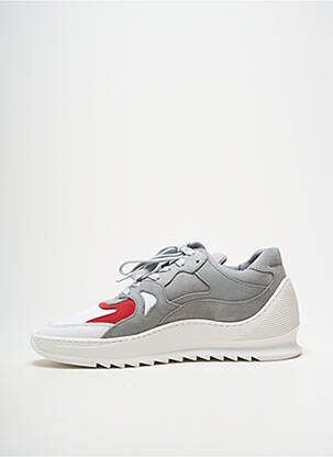 Baskets bout rond bout rond gris FILLING PIECES homme