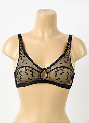 Soutien-gorge sans armature haut soutien-gorge emboitant noir SIMONE PERELE femme