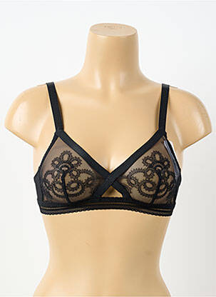 Soutien-gorge sans armature haut soutien-gorge emboitant noir SIMONE PERELE femme