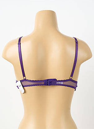 Soutien-gorge bretelle multi position haut soutien-gorge emboitant violet AUBADE femme