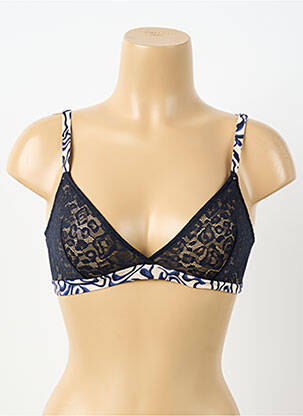 Soutien-gorge sans armature haut soutien-gorge emboitant bleu MARIE JO femme