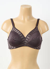 Soutien-gorge sans armature haut soutien-gorge emboitant gris FELINA femme