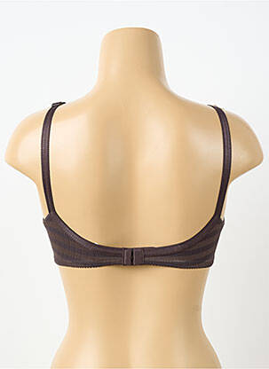 Soutien-gorge effet matière satinée haut soutien-gorge emboitant gris FELINA femme