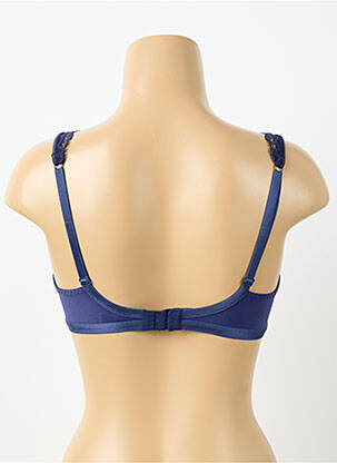 Soutien-gorge sans armature haut soutien-gorge emboitant bleu MAISON LEJABY femme