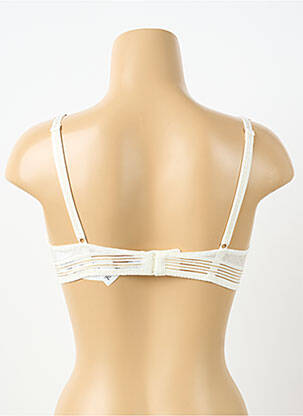 Soutien-gorge effet matière satinée haut soutien-gorge emboitant beige ANTIGEL femme