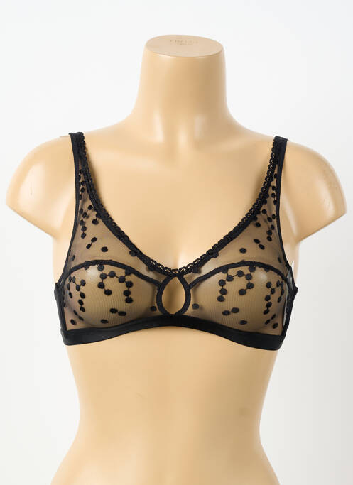 Soutien-gorge sans armature haut soutien-gorge emboitant noir SIMONE PERELE femme