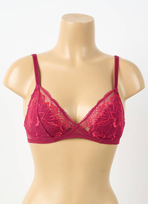 Soutien-gorge légère et transparente haut soutien-gorge emboitant rouge SIMONE PERELE femme