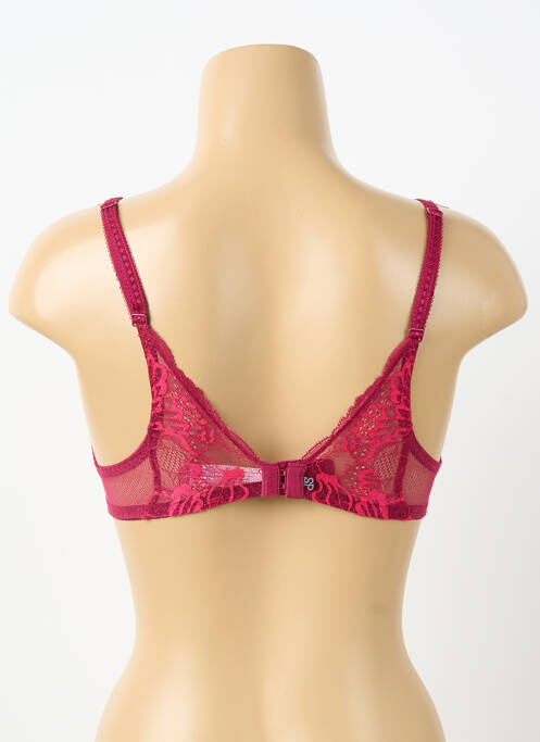 Soutien-gorge légère et transparente haut soutien-gorge emboitant rouge SIMONE PERELE femme