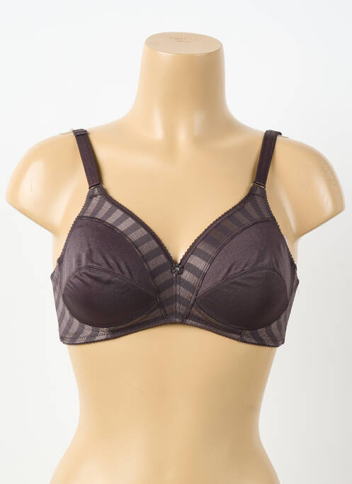 Soutien-gorge sans armature haut soutien-gorge emboitant gris FELINA femme
