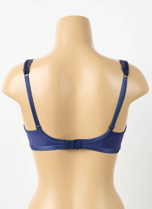 Soutien-gorge sans armature haut soutien-gorge emboitant bleu MAISON LEJABY femme