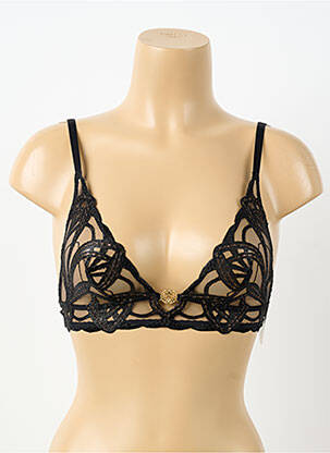 Soutien-gorge bretelle multi position haut soutien-gorge emboitant noir ELIE SAAB X AUBADE femme