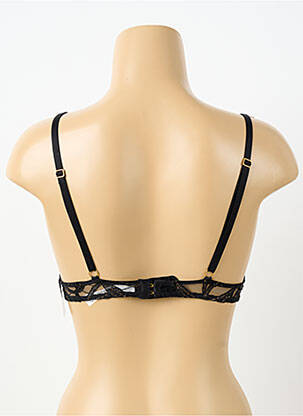 Soutien-gorge bretelle multi position haut soutien-gorge emboitant noir ELIE SAAB X AUBADE femme