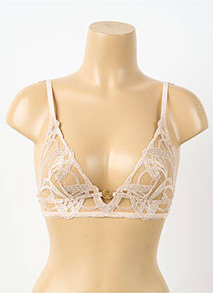 Soutien-gorge sans armature haut soutien-gorge emboitant rose ELIE SAAB X AUBADE femme