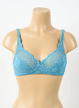 Soutien-gorge sans armature haut soutien-gorge emboitant bleu TRIUMPH femme