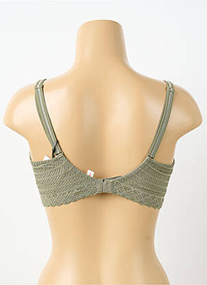 Soutien-gorge effet matière satinée haut soutien-gorge emboitant vert PRIMADONNA femme