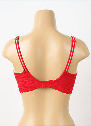 Soutien-gorge effet matière satinée haut soutien-gorge emboitant rouge PRIMADONNA femme