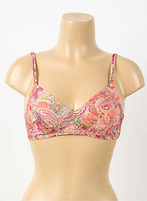 Soutien-gorge sans armature haut soutien-gorge emboitant orange ANTIGEL femme