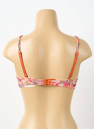 Soutien-gorge effet matière satinée haut soutien-gorge emboitant orange ANTIGEL femme