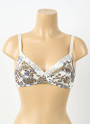 Soutien-gorge sans armature haut soutien-gorge emboitant beige ANTIGEL femme