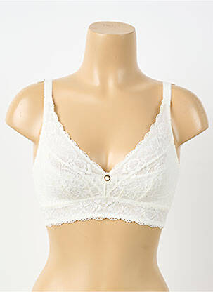 Soutien-gorge sans armature haut soutien-gorge emboitant beige AUBADE femme