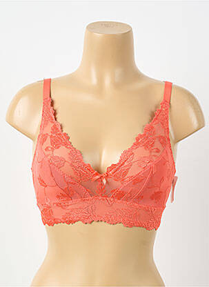 Soutien-gorge sans armature haut soutien-gorge emboitant orange AUBADE femme