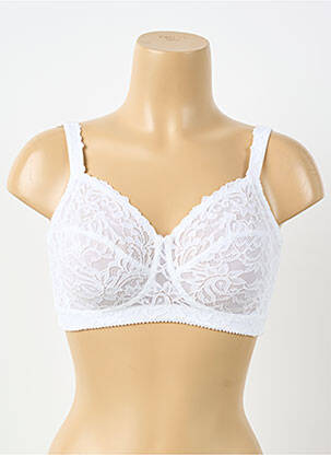 Soutien-gorge sans armature haut soutien-gorge emboitant blanc PRIMA DONNA femme