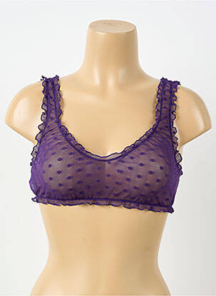 Soutien-gorge sans armature bralettes violet MARIE JO femme
