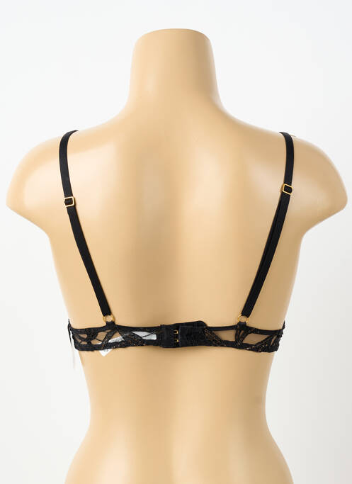 Soutien-gorge sans armature haut soutien-gorge emboitant noir ELIE SAAB X AUBADE femme