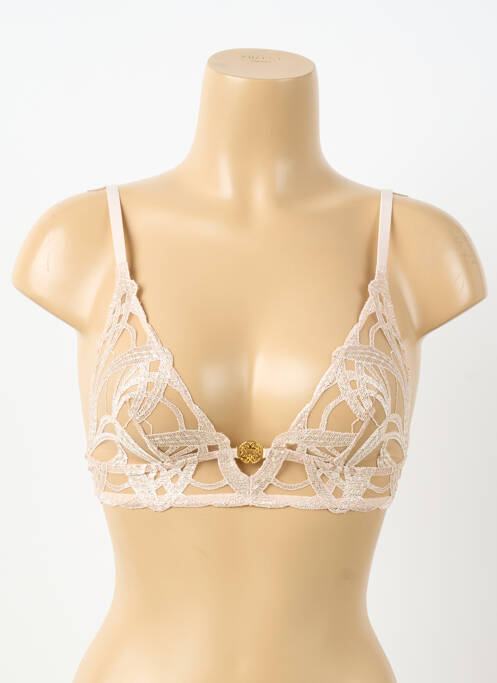 Soutien-gorge sans armature haut soutien-gorge emboitant rose ELIE SAAB X AUBADE femme