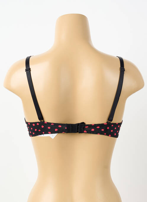 Soutien-gorge broderie haut soutien-gorge emboitant noir ANTIGEL femme