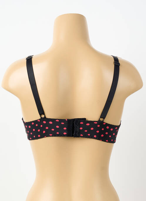 Soutien-gorge sans armature haut soutien-gorge emboitant noir ANTIGEL femme