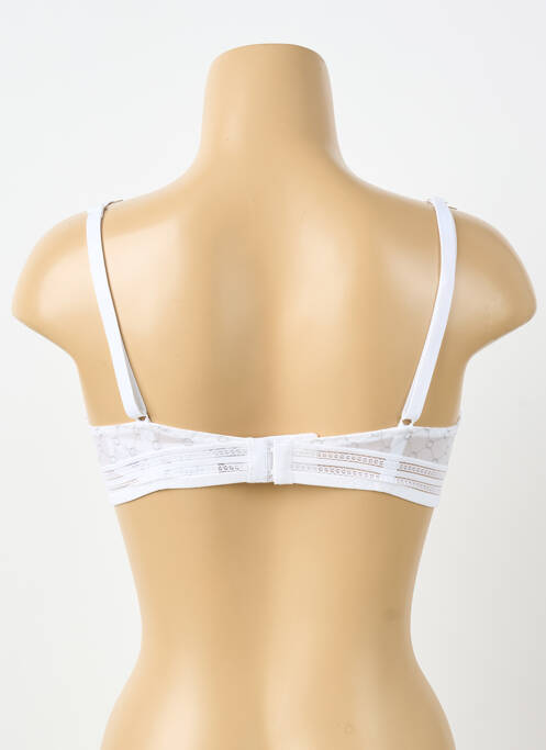 Soutien-gorge sans armature haut soutien-gorge emboitant blanc ANTIGEL femme