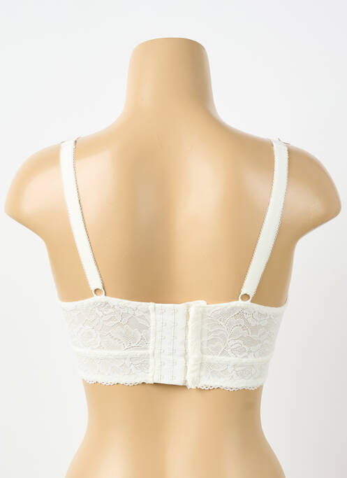 Soutien-gorge légère et transparente haut soutien-gorge emboitant beige AUBADE femme