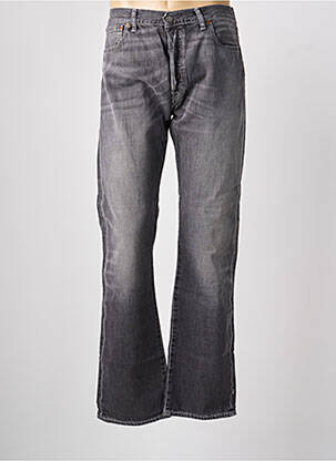 Jeans coupe droite fermeture boutonnée sur le devant taille normale gris LEVIS homme