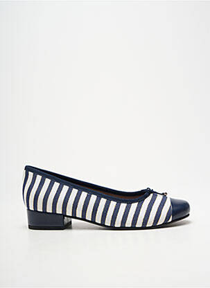 Ballerines type de semelle amortissante talon plat jusqu'à 3cm bleu HELLER femme