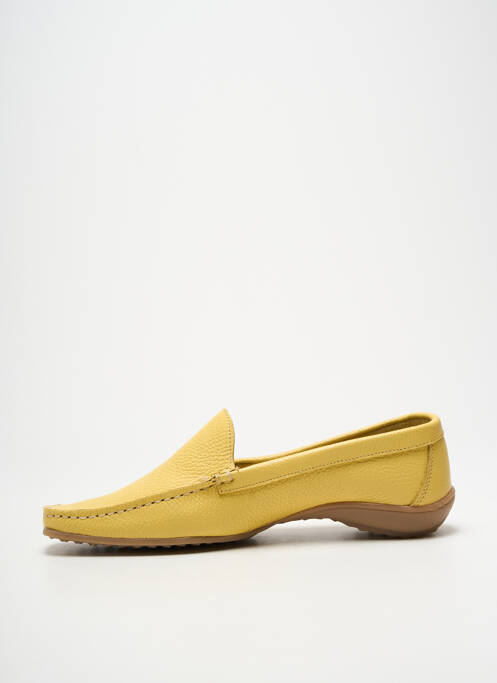 Mocassins jaune AKANE femme
