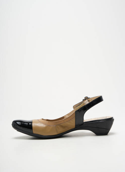 Sandales/Nu pieds noir GEO-REINO femme