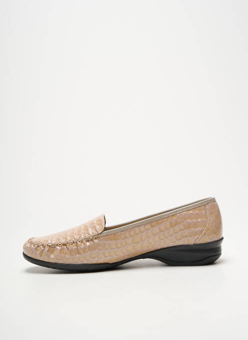 Mocassins beige BOISSY femme
