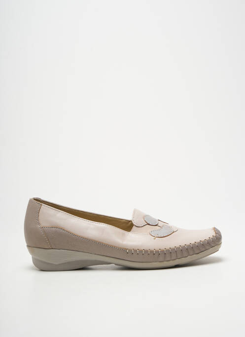 Mocassins beige BOISSY femme