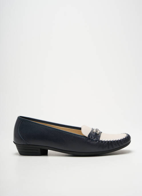 Mocassins bleu BOISSY femme
