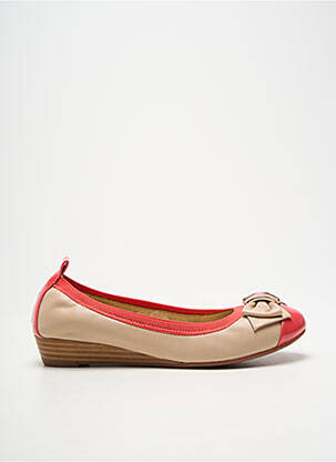 Ballerines type de semelle amortissante talon plat jusqu'à 3cm rose ELUE PAR NOUS femme