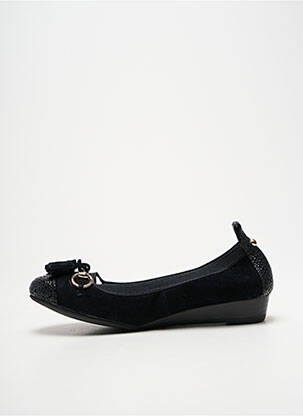 Ballerines type de semelle amortissante talon plat jusqu'à 3cm noir ELUE PAR NOUS femme